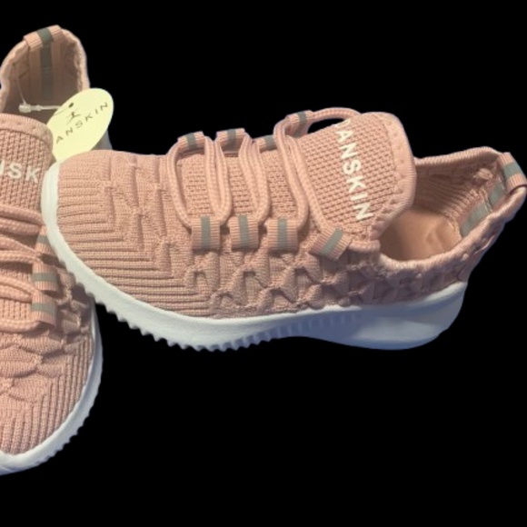 Danskin Girls Ultra Light Comfort Memory Foam Stunt-G Pink Sneaker Size 11 - Picture 4 of 4